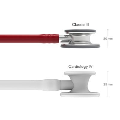 3M Littmann Classic III Stethoscope Burgundy 27 inch 5627