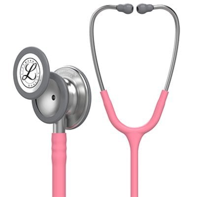 3M Littmann Classic III Stethoscope Pearl Pink 27 inch