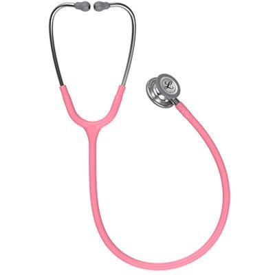 3M Littmann Classic III Stethoscope Pearl Pink 27 inch