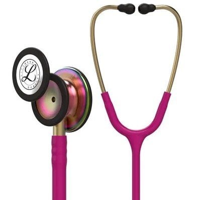 3M Littmann Classic III Stethoscope Rainbow Finish Raspberry