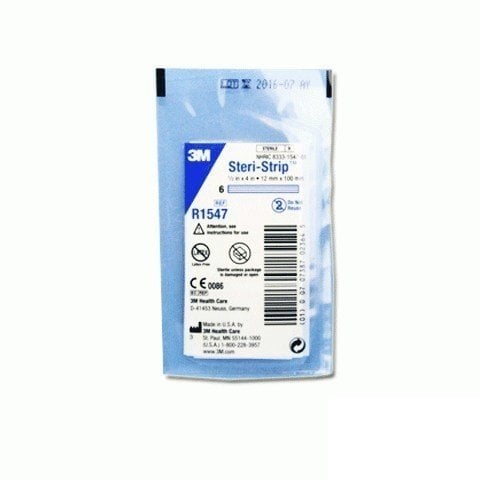 3M Steri-Strip Adhesive Skin Closures 12mm x 100mm 1 Count