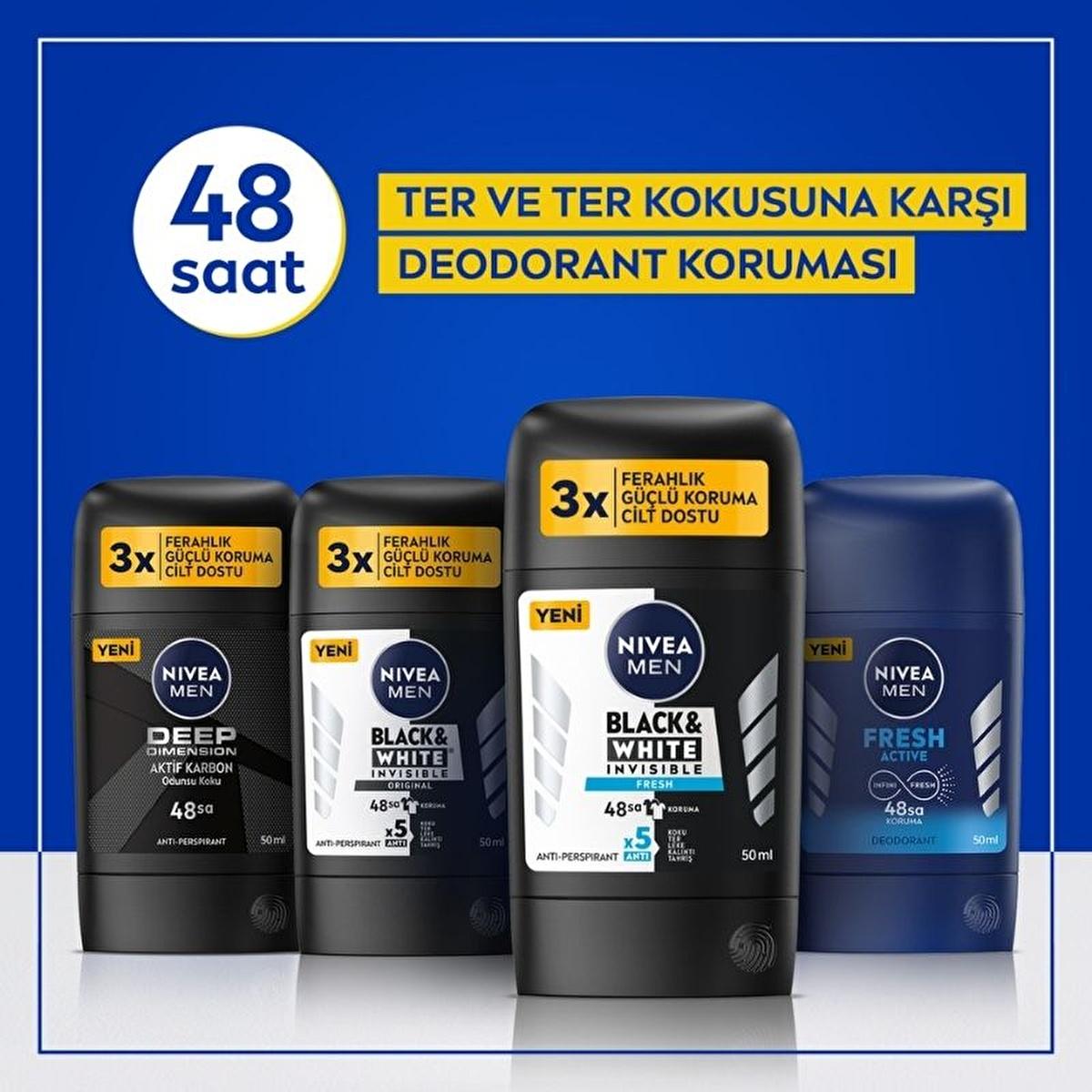 Nivea Men Fresh Active Deodorant for Men - 48 Hour Protection, Long-Lasting Freshness, Dermatologically Tested - Nivea Men Deodorant Nivea Men Fresh Active Deodorant - 48 Hour Protection Nivea Men Deodorant, Fresh Active Deodorant, Long-lasting Deodorant for Men, 48 Hour Deodorant Protection, Dermatologically Tested Deodorant, Men's Grooming, Personal Care, Deodorant Spray, Men's Hygiene, Nivea Men, Deodorant for Sensitive Skin, Masculine Fragrance, Ocean Extracts, Freshness, Protection, Confidence