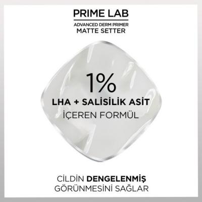 Loreal Paris Prime Lab Matte Makeup Primer - 24 Hour Matte Finish, Long Lasting Foundation Primer for Oily Skin - view 3