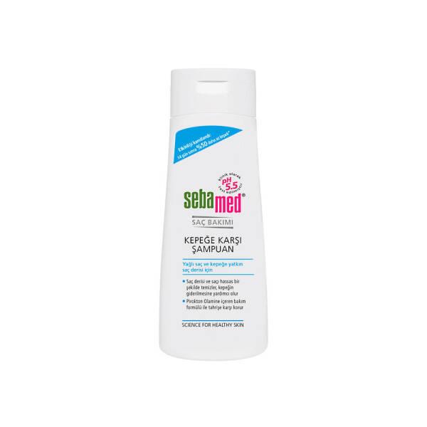 sebamed anti dandruff shampoo 400ml bottle, sebamed anti dandruff shampoo lathering on hair Sebamed Anti Dandruff Shampoo - 400ml Sebamed Anti Dandruff Shampoo - 400ml sebamed, anti-dandruff, shampoo, hair-care, dandruff-treatment, oily-hair, scalp-health, hair-cleanser, sensitive-scalp, ai-generated