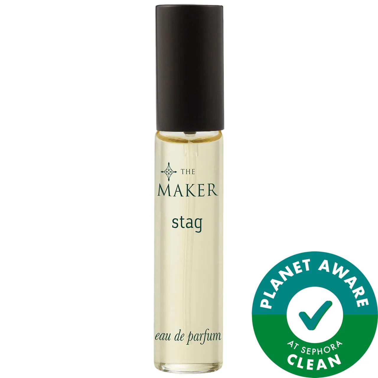 The Maker Stag Eau de Parfum Travel Spray: Seductive Woody Agarwood Scent for Confident Individuals | Earthy, Sustainable Fragrance The Maker Stag Eau de Parfum Travel Spray | Woody Agarwood Scent Eau de Parfum, Travel Spray, Woody fragrance, Earthy perfume, Agarwood scent, Palo Santo fragrance, Leather perfume, Sustainable perfume, Men's fragrance, Unisex fragrance, Fragrance, Perfume, Woody scent, Earthy scent, Agarwood, Palo Santo, Leather, Sustainable, Eco-friendly, Men's perfume, Women's perfume, Unise
