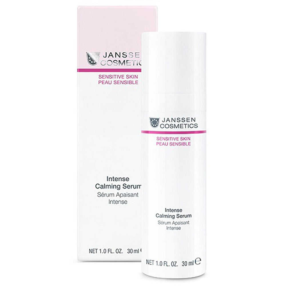 Janssen Cosmetics Calming Serum for Sensitive Skin - Soothing Hyaluronic Acid Serum, Natural Skincare Products - Face Serum