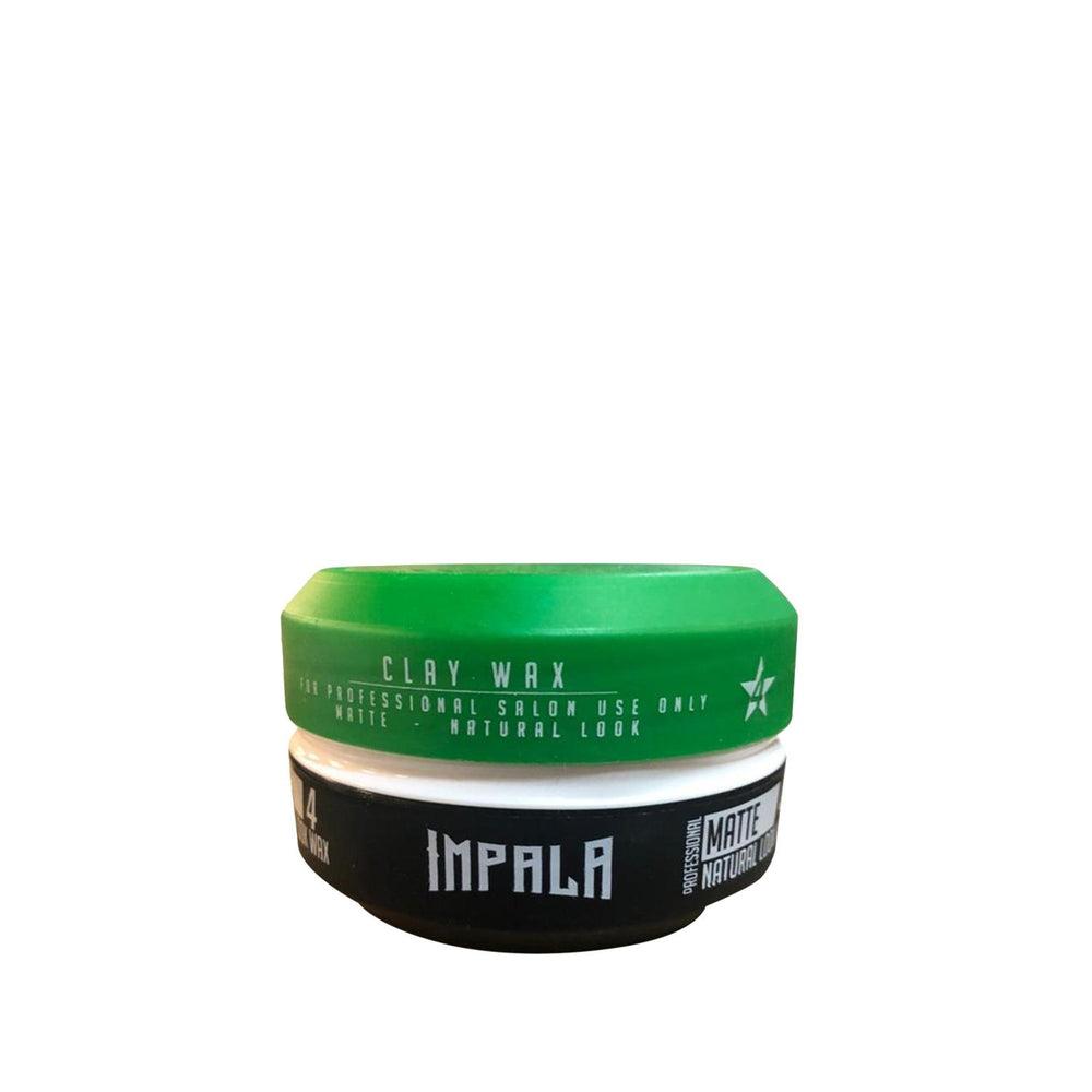 Impala No 4 Matte Natural Hair Wax 150ml - Styling Product with Matte Finish, Natural Ingredients - Hair Styling
