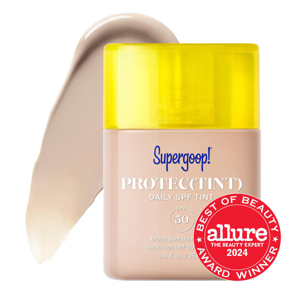 Protec(tint) Tinted Sunscreen SPF 50 - Lightweight, Buildable Coverage, Natural Finish with Ectoin Protec(tint) SPF 50 Tinted Sunscreen - Natural Finish & Broad-Spectrum Protection Tinted Sunscreen, SPF 50, Broad-Spectrum Sun Protection, Natural Finish Sunscreen, Lightweight Coverage, Ectoin Sunscreen, Cruelty-Free Cosmetics, Paraben-Free Sunscreen, Daily Sun Protection, Skincare with Cosmetic Benefits, Healthy Skin, Sun Damage Prevention, Natural Ingredients, Makeup with Skincare Benefits, Everyday Sun Car