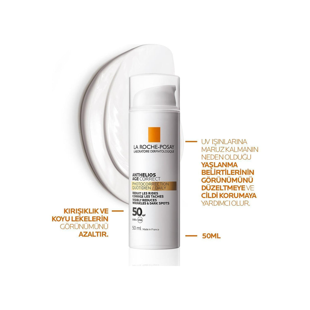 La Roche-Posay Anthelios Age Correct SPF 50: Wrinkle Reducing Sunscreen for Sensitive Skin | UVA UVB Protection & Hydrating Hyaluronic Acid La Roche-Posay SPF 50 Sunscreen: Anti-Aging & Sensitive Skin La Roche-Posay sunscreen, SPF 50 sunscreen, Anti-aging sunscreen, Wrinkle reducing sunscreen, Sunscreen for sensitive skin, UVA UVB protection sunscreen, Hyaluronic acid sunscreen, Non-greasy sunscreen, Sun protection cream, Facial sunscreen, sunscreen, SPF, UVA protection, UVB protection, hyaluronic acid, ant