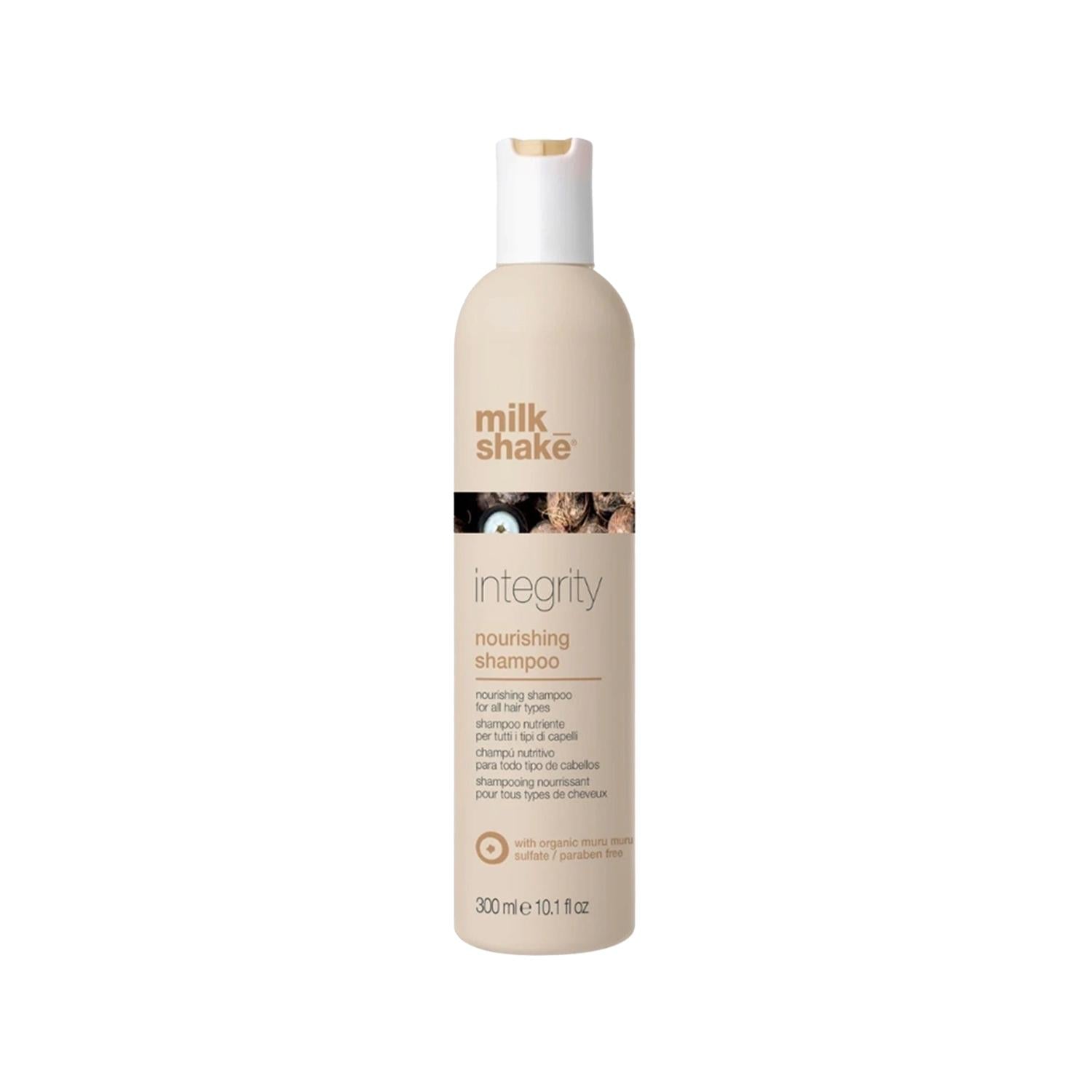 milk_shake Integrity Sulfate-Free Nourishing Shampoo for All Hair Types - 300ml Gentle Cleansing milk_shake Integrity Sulfate-Free Shampoo - Gentle Hair Care sulfate-free shampoo, nourishing shampoo, all hair types shampoo, milk_shake Integrity shampoo, 300 ml shampoo, gentle hair care, healthy hair products, natural hair care, hair nourishment, sulfate-free hair care, milk_shake products, Integrity shampoo, hair care for all types