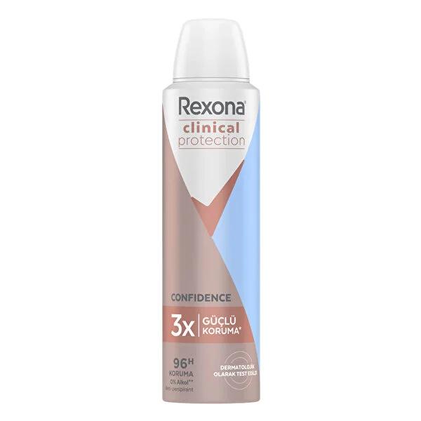 Rexona Women's Antiperspirant Deodorant Clinical Protection 96-hour Sweat Protection Rexona Clinical Protection Antiperspirant Deodorant - 96hr Protection Women's Antiperspirant Deodorant, Long-lasting Sweat Protection, Clinical Protection Deodorant, Rexona Antiperspirant, 96-hour Deodorant Protection, antiperspirant, deodorant, women's hygiene, personal care, dermatologically tested, active lifestyle, freshness, confidence