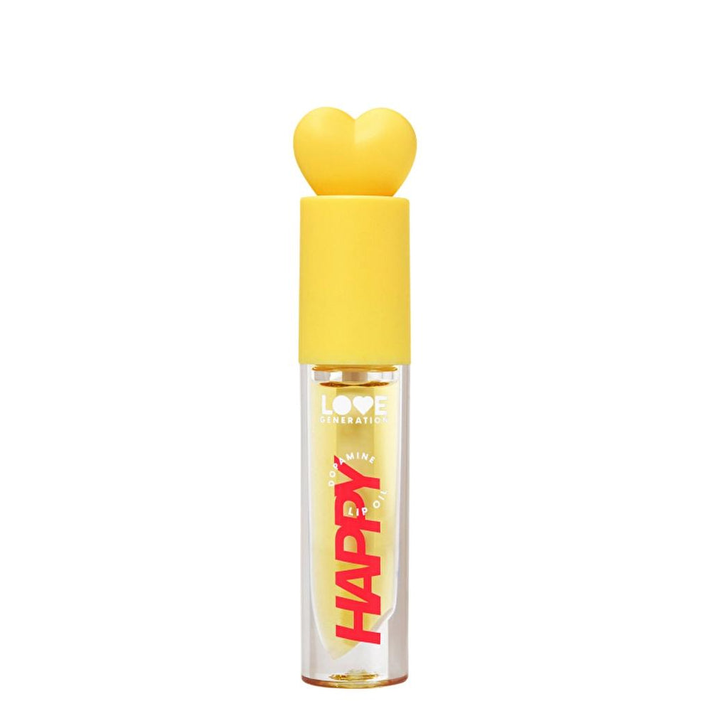 Love Generation Be Happy 02 Yellow Nourishing Lip Oil 3ml