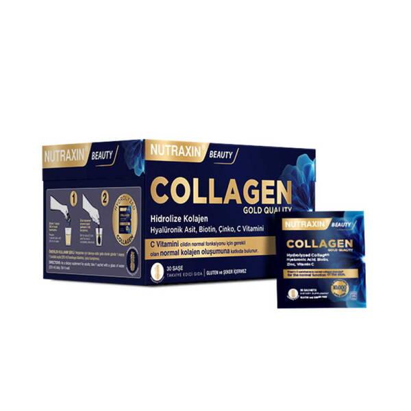 nutraxin beauty gold collagen sachets, nutraxin hydrolyzed collagen supplement, nutraxin beauty nutritional supplement Nutraxin Beauty Gold Collagen - 30 Saşe | Hydrolyzed Collagen Nutraxin Beauty Gold Collagen - 30 Saşe nutraxin, collagen-supplement, beauty, skin-health, hydrolyzed-collagen, adult-nutrition, dietary-supplements, vitamins-and-minerals, beauty-enthusiasts, ai-generated