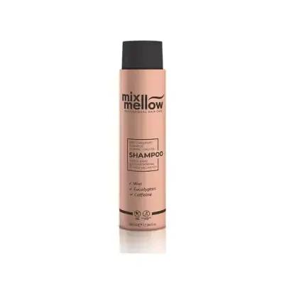 Mix Mellow Anti-Dandruff Shampoo: Natural Mint & Eucalyptus for Oily & Normal Hair - Sulfate & Paraben Free, 380ml Mix Mellow Anti-Dandruff Shampoo - Oily & Normal Hair Care anti-dandruff shampoo, shampoo for oily hair, shampoo for normal hair, paraben free shampoo, sulfate free shampoo, mint eucalyptus shampoo, caffeine shampoo, dandruff treatment shampoo, oily scalp shampoo, natural shampoo for dandruff, shampoo, hair care, oily hair, normal hair, dandruff, flaky scalp, mint shampoo, eucalyptus shampoo, c