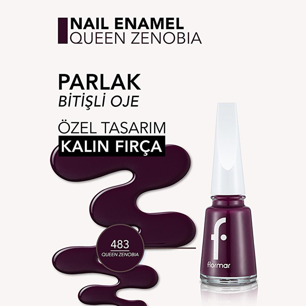 Flormar Nail Enamel - Long-Lasting, Vibrant Nail Color with Nail Care Benefits - view 4
