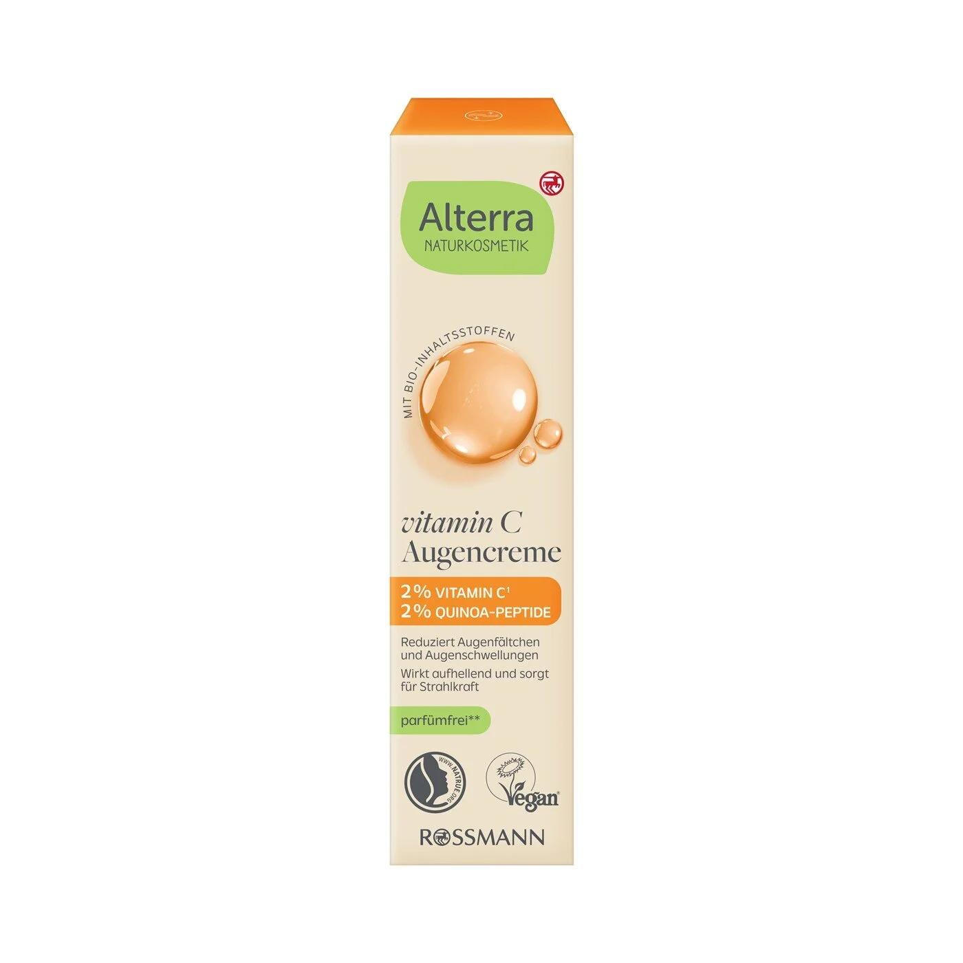 Alterra Vitamin C &amp; Peptide Eye Cream for Brightening 15ml