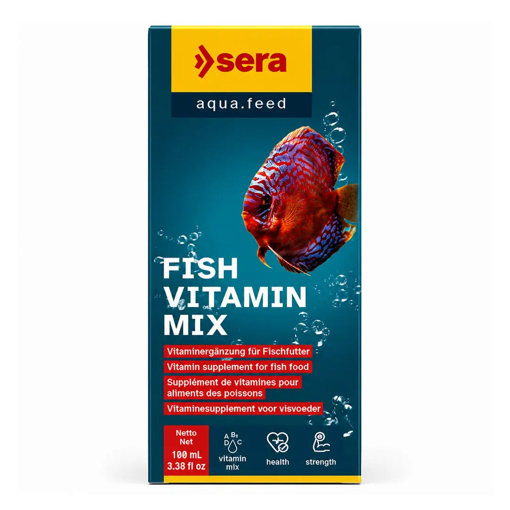 Sera Fishtamin Fish Vitamin 100ml Liquid Multi-Vitamin for Aquarium Fish