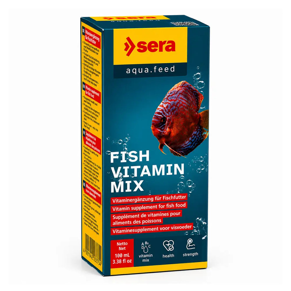 Sera Fishtamin Fish Vitamin 100ml Liquid Multi-Vitamin for Aquarium Fish
