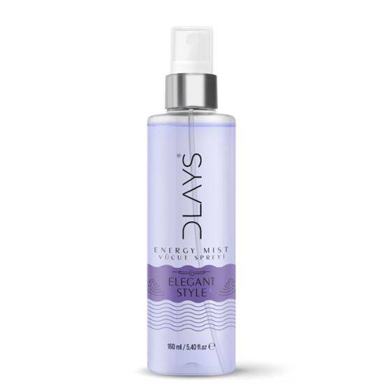 Dlays Elegant Style Energy Mist Floral & Fruity Body Spray 160 ml
