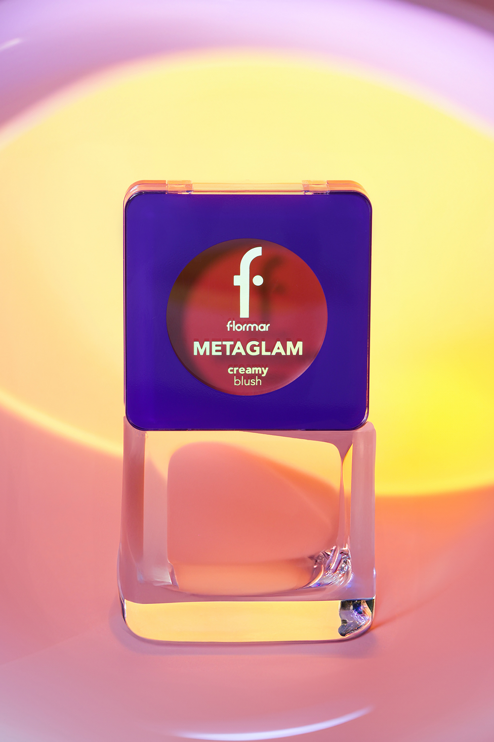 Flormar Metaglam Creamy Compact Blush with Matte Finish