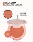 Flormar Blossom Long-Wear Cream Blush with Natural Finish
