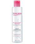 Topicrem Gentle Cleansing Gel for Body and Hair - Sensitive Skin Care, Paraben-Free, Dermatologically Tested