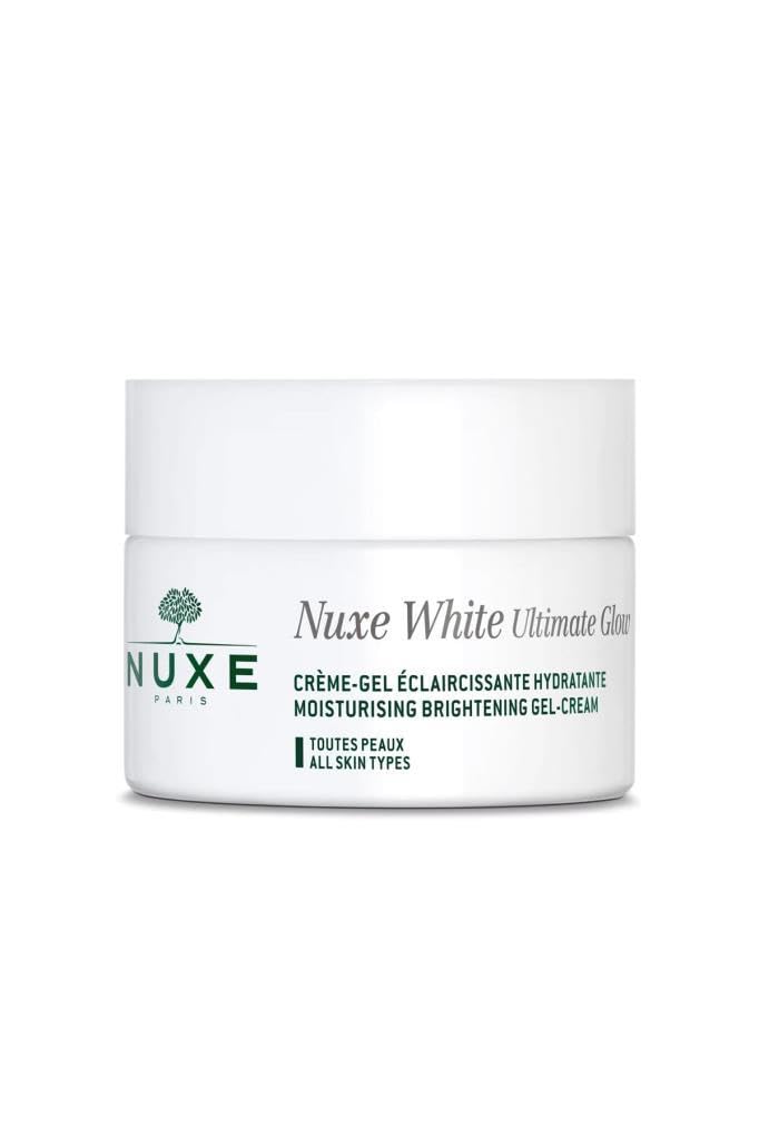 Nuxe White Ultimate Glow Moisturising Brightening Gel Cream 50ml - Vitamin C Skincare for Brighter, Hydrated Skin