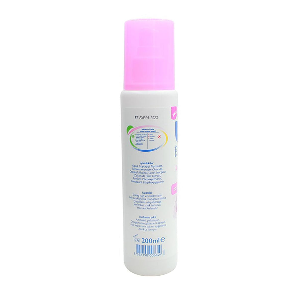 Uni Baby Detangling Spray for Kids - Gentle, Alcohol-Free, Paraben-Free, Silicone-Free Hair Care for Children