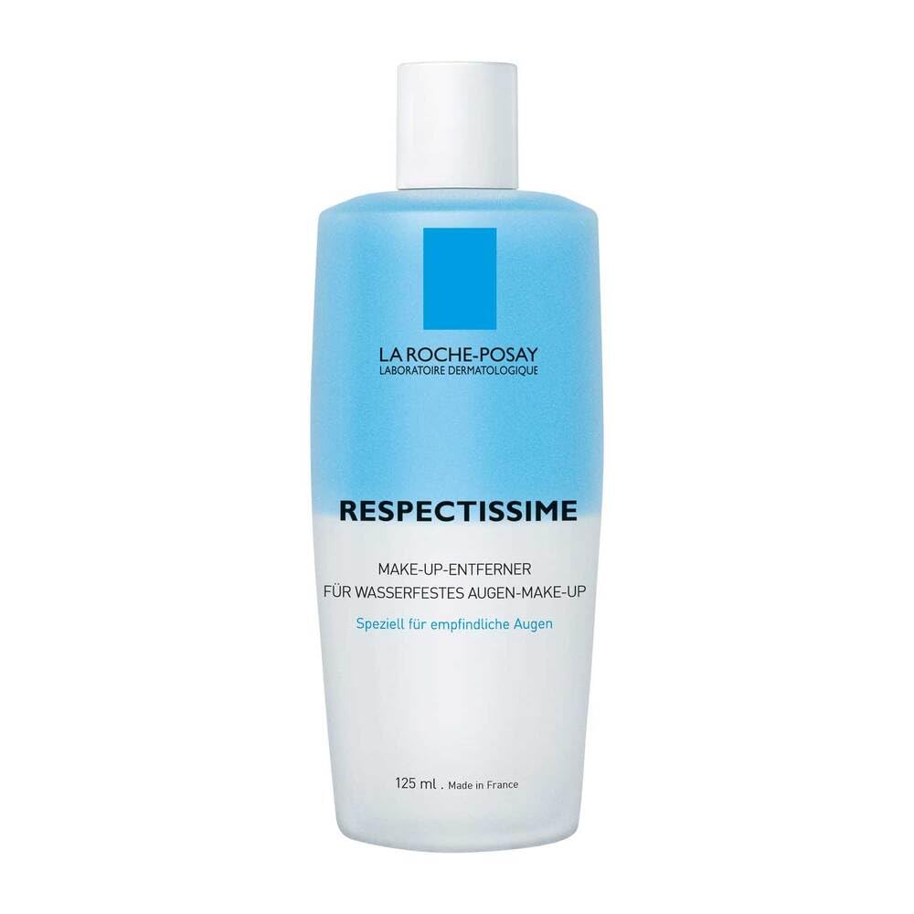 La Roche-Posay Respectissime Eye Makeup Remover for Sensitive Eyes - 4.23 fl oz, Fragrance-Free, Waterproof Makeup Remov