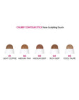 Golden Rose Chubby Contour Stick 3.8g - Light Coffee Shade for Natural Contouring & Nourishing Skin