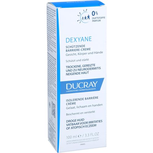 Ducray Dexyane Barrier Cream for Face, Body and Hands 100ml