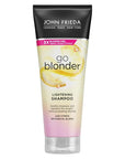 John Frieda Go Blonder Lightening Shampoo for Blonde Hair - 250ml, Nourishing & Strengthening