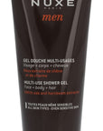 Nuxe Men Multi-Purpose Shower Gel for Face, Body, and Hair - Gentle, Natural Skincare