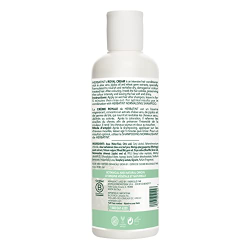 Herbatint Normalisant Conditioner with Aloe Vera for Dyed Hair 260ml