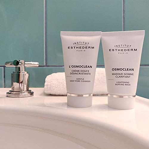 Esthederm Osmoclean Lightening Buffing Mask - Gentle Exfoliating &amp; Brightening Skincare for Radiant Complexion
