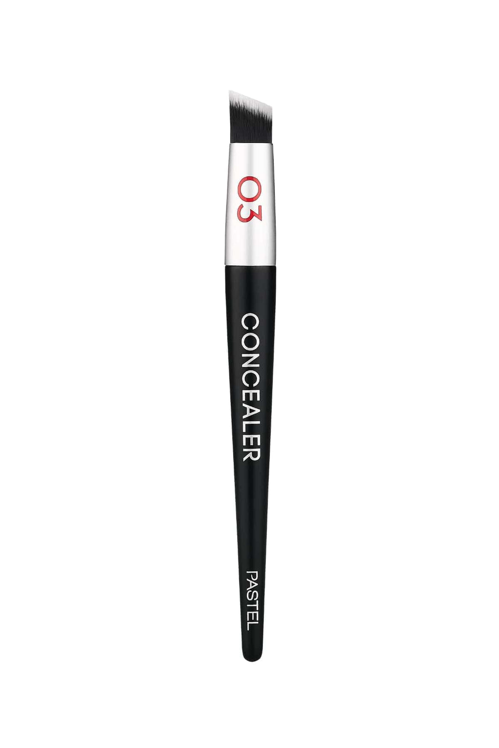 Pastel Profashion Concealer Brush for Precise Eye Makeup Application - Dense Bristle Structure, Special Cut for Easy Con