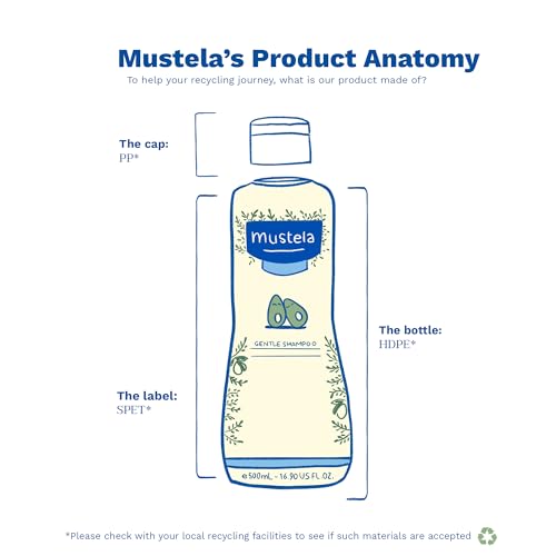 Mustela Gentle Baby Shampoo 500ml