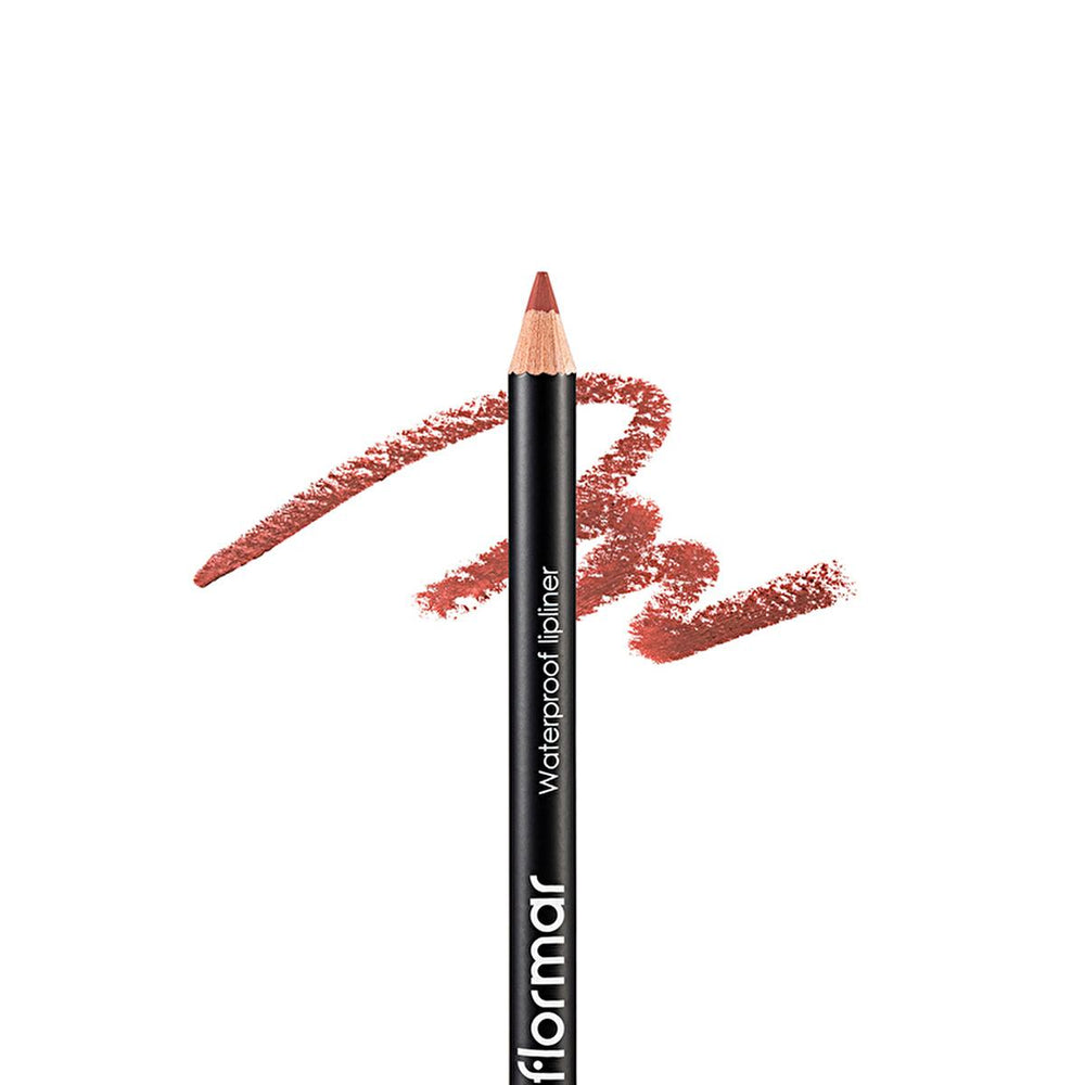 Flormar Waterproof Matte Lip Liner Pencil - Long Lasting, Highly Pigmented Formula - view 5