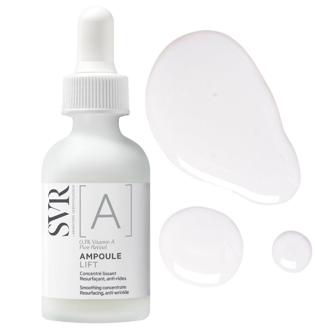 SVR A Ampoule Lift 30ml - Anti-Aging Serum with Retinol and Vitamin C for Hydrating and Smoothing Skin