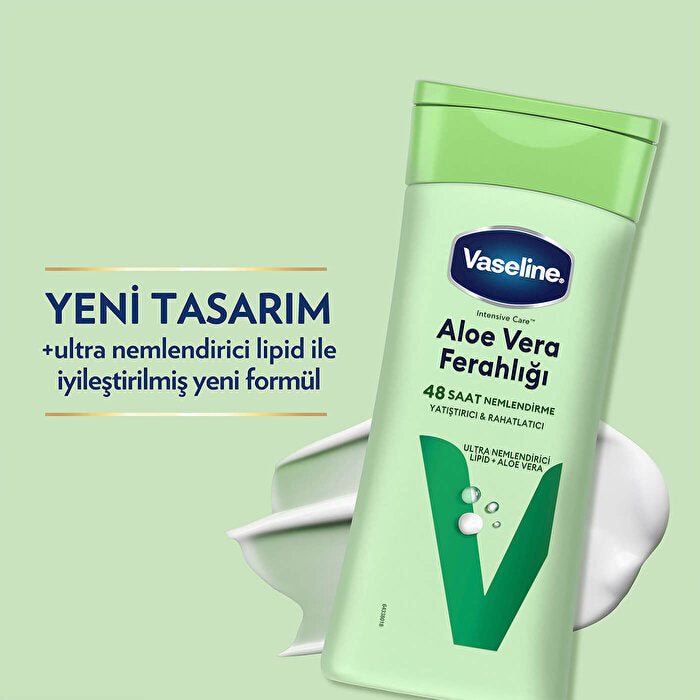 Vaseline Body Lotion Aloe Vera Refreshing Hydration 200ml | Ultra Moisturizing