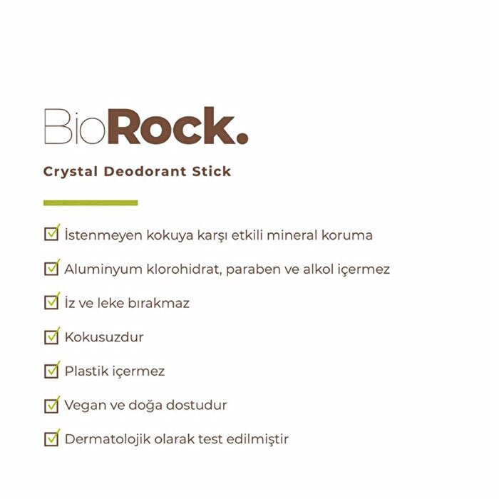 Biorock Crystal Deodorant Stick 120gr - view 5