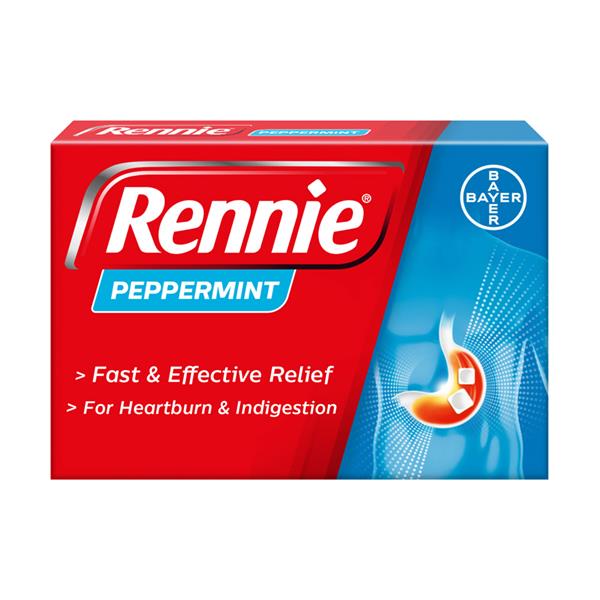 Rennie Peppermint package angle