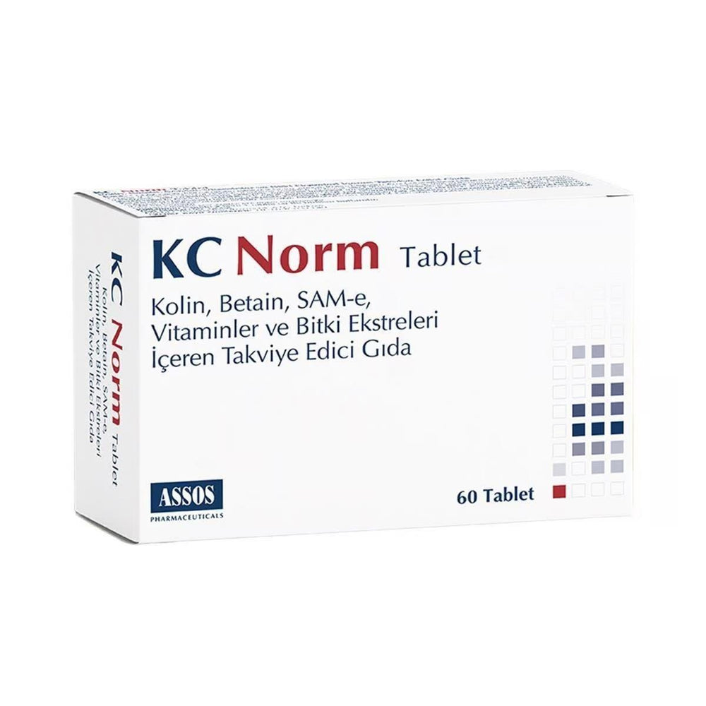 KC Norm - Dietary Supplement with Choline, Betaine, SAM-e & Herbal Extracts for Liver Health & Nutrition - 60 Tablets KC Norm - Choline, Betaine & SAM-e Supplement for Liver Health dietary supplement, choline supplement, betaine supplement, SAM-e supplement, herbal extracts supplement, liver health, nutritional support, cognitive function, digestive health, joint health, mood support, antioxidant benefits, health and wellness, nutrition, KC Norm