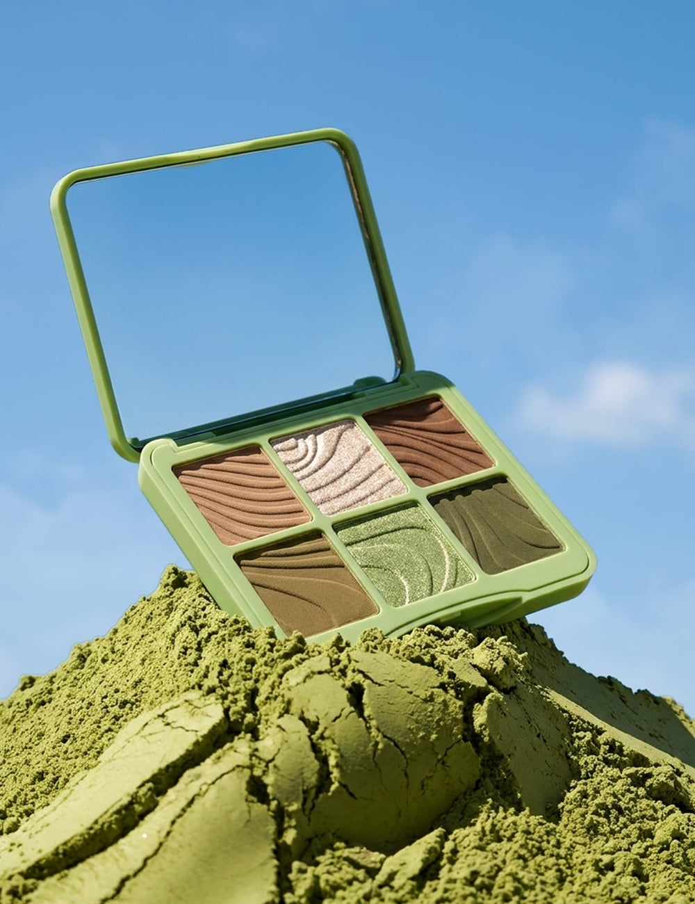 Flormar Matcha Choco Satin & Matte 6-Shade Compact Eyeshadow Palette, 1.2 g