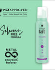 Taft Volume Hair Styling Mousse - Collagen Enriched, 48hr Strong Hold, 5.07 fl oz Taft Volume Hair Mousse - 48hr Hold, Collagen Enriched hair styling product, collagen hair volume, long-lasting hair hold, hair care product, styling mousse, Taft, volume hair product, 48hr hold, hair mousse, collagen enriched, 5.07 fl oz