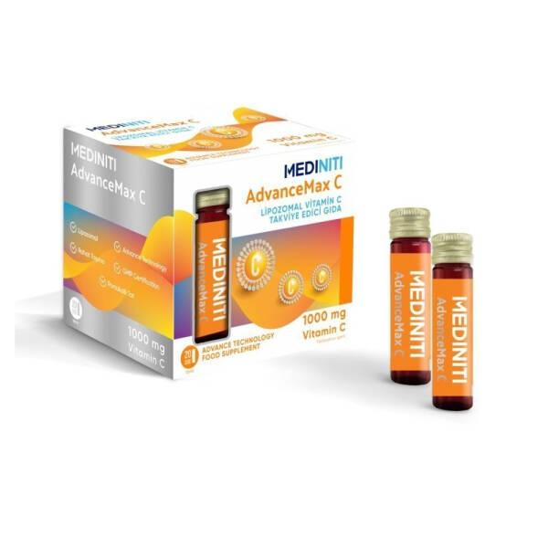 Mediniti AdvanceMax C 1000mg Liposomal Vitamin C Supplement: Boost Immunity & Enhance Absorption - Liquid Vitamin C for Adults Mediniti Liposomal Vitamin C 1000mg: Immune Support & Absorption Vitamin C supplement, Liposomal Vitamin C, 1000mg Vitamin C, Liquid Vitamin C supplement, Immune support supplement, Vitamin C for adults, High absorption Vitamin C, Vitamin C oral solution, Vitamin C, liposomal, liquid, supplement, immune support, antioxidant, health, wellness, adults, daily supplement, orange flavor,