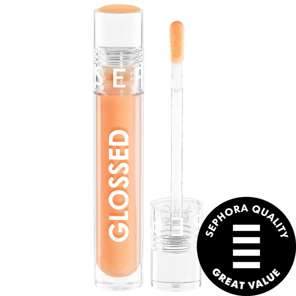 Sephora Collection Glossed Hydrating Long Wear Lip Gloss - High-Shine, Non-Sticky, Cruelty-Free Lip Care Hydrating Long Wear Lip Gloss - Sephora Collection hydrating lip gloss, long-wearing lip gloss, cruelty-free cosmetics, gluten-free beauty products, recyclable packaging cosmetics, high-shine lip gloss, natural lip care, lip care, beauty products, cosmetics, Sephora Collection, moisturizing lip gloss, non-sticky lip gloss, vibrant lip color, eco-friendly beauty