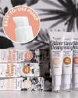theBalm Oliver Dewy Face Drops: Achieve Radiant, Glowing Skin with this Illuminating Liquid Highlighter - Peachy Keen & Sun-Kissed Options theBalm Dewy Face Drops: Radiant Liquid Highlighter dewy face drops, liquid highlighter, theBalm highlighter, peachy keen highlighter, sun-kissed highlighter, golden glow highlighter, radiant glow makeup, illuminating face drops, highlighter, face illuminator, makeup, cosmetics, dewy finish, radiant skin, black currant oil, niacinamide, skincare, beauty, luminous skin, g
