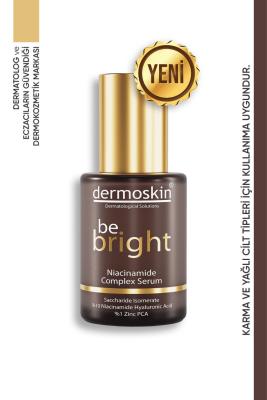 Dermoskin Be Bright Niacinamide Complex Serum for Oily & Combination Skin - Hydrating, Pore Minimizing, 30ml - Face Serum