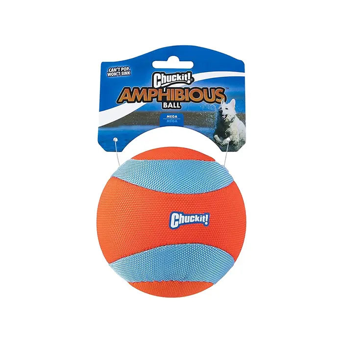 Chuckit Amphibious Floating Dog Toy Ball for Water Play